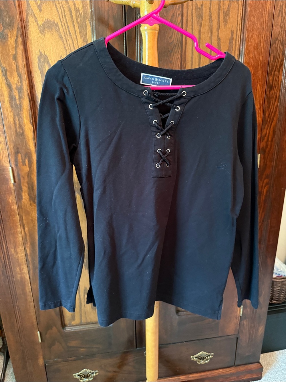 Karen Scott Long Sleeve Top